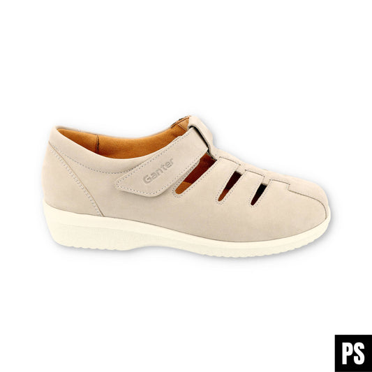 Ganter Damenschuh Sensitiv lightgrey Nubuk Inge