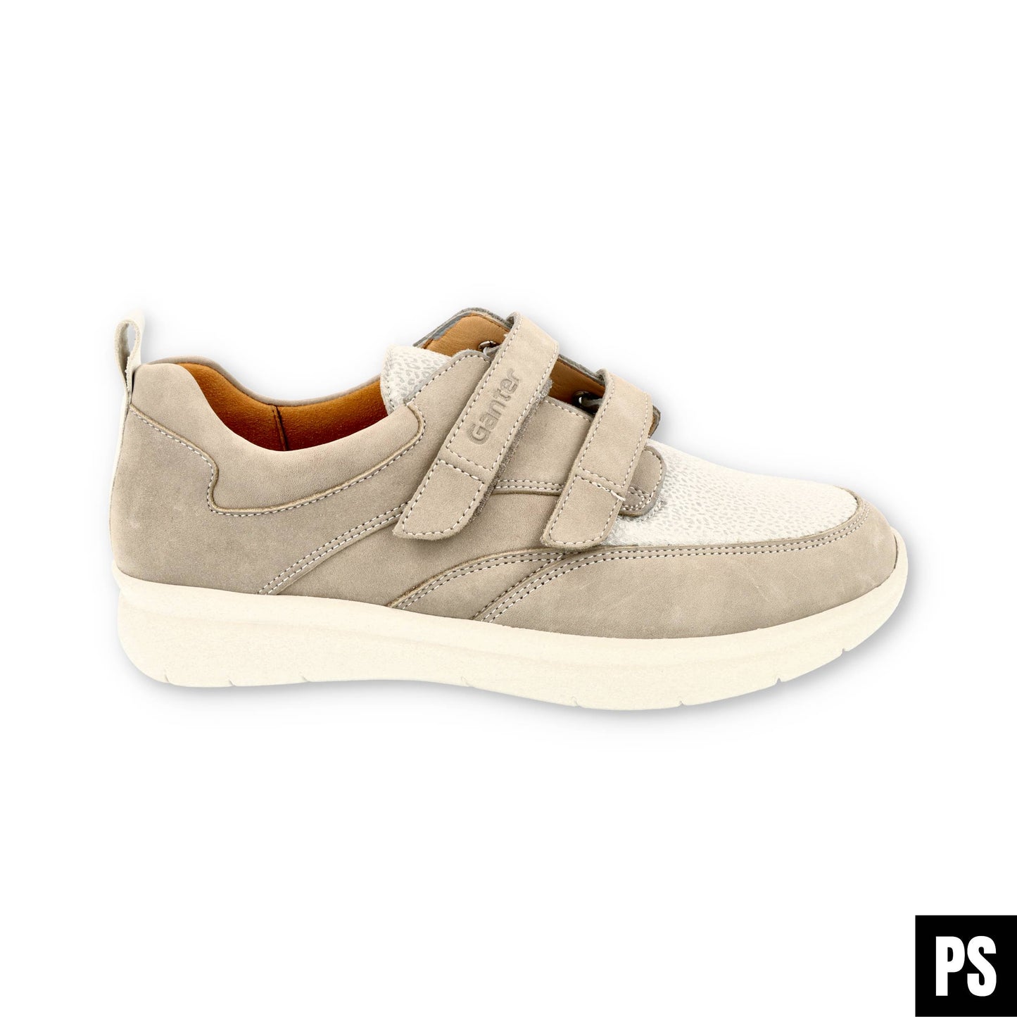 Ganter Sensitiv Kira Stretch Lightgrey Damenschuh Wechselfußbett