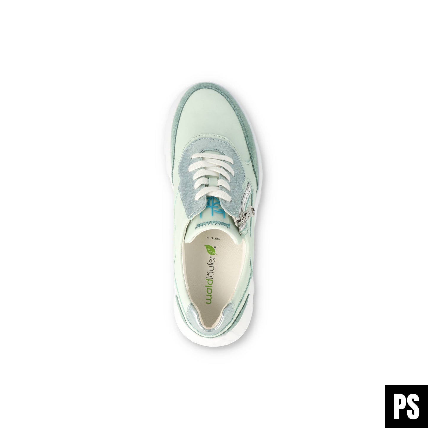 Waldläufer H-Ajala Order Poncho Poison Cyan Menta Damen Sneaker