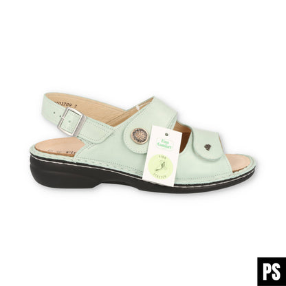 Finn Comfort Isera Stretch Mint Icegreen Damen Sandalette