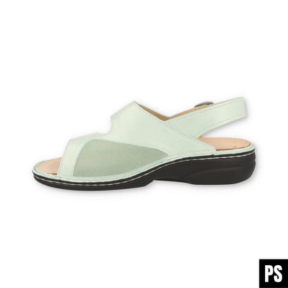 Finn Comfort Isera Stretch Mint Icegreen Damen Sandalette