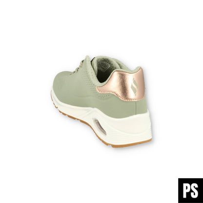 UNO-SHIMMER AWAY SNEAKER SLIP ON-SAGE