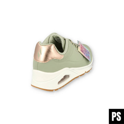 UNO-SHIMMER AWAY SNEAKER SLIP ON-SAGE